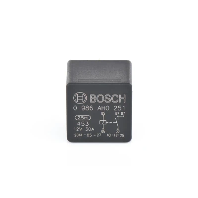 Image of 39900580029 Relay BOSCH 0 986 AH0 251 12V 30A 5 pin connector ALFA ROMEO: 156 Sportwagon, LANCIA: Y
