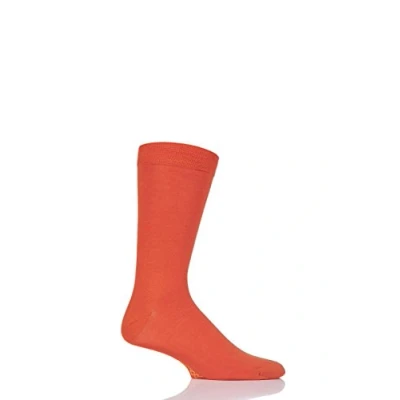 Image of 1 Pair Tangerine Dream Colour Burst Bamboo Socks with Smooth Toe Seams Men&#039;s 12 14 Mens SOCKSHOP