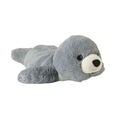 Image of Warmies® Heat Cushion / Stuffed Toy &quot;Seal&quot; Lavender Millet Filling 35 cm 700 g