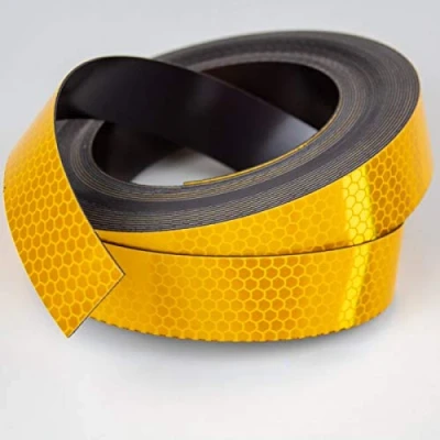Image of Magnetic Roll Safety Coating (Retro Reflective Yellow, Width 20 mm)