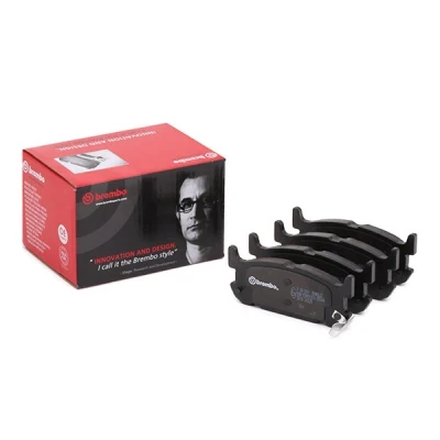Image of N0Y92643ZC Brake pad set BREMBO P 49 031 with acoustic wear warning without accessories MAZDA: MX 5 2