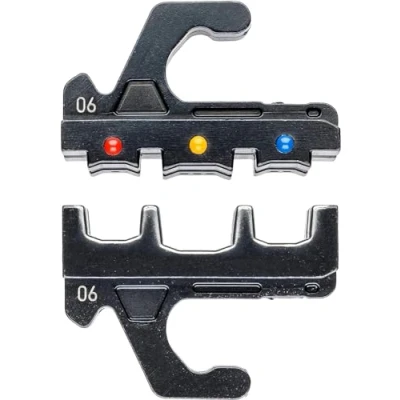 Image of Knipex Crimping die for insulated terminals, plug connectors and butt 97 39 06