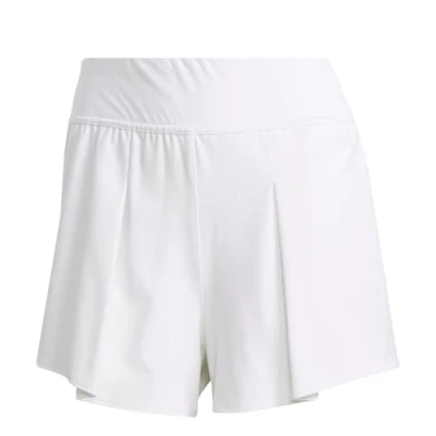 Image of adidas Women&#039;s Tennis Climacool Match Shorts, White, XS