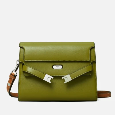 Image of Tory Burch Lee Radziwill Leather Shoulder Bag