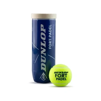 Image of Dunlop Fort padel FIP approved balls for tournament games (1x3 can)