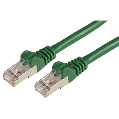 Image of Pro Signal PSG90815 Cat6a LSOH RJ45 Ethernet Patch Lead, 0.5m, Green