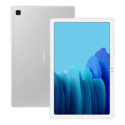 Image of Samsung Galaxy Tab A7 32 GB Wi Fi Android Tablet Silver (UK Version) (Renewed)
