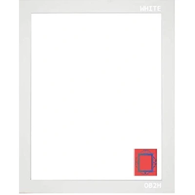Image of BLACK, WHITE, OAK, PICTURE FRAMES (White, 24 x 18&quot;Inch)