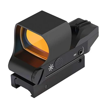 Image of Feyachi RS 30 Reflex Sight, Multiple Reticle System Red Dot Sight with Picatinny Rail Mount, 4 Adjustable Reticles Optics Riflescopes