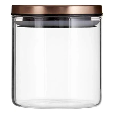 Image of Premier Maison Freska Rose Gold Lid Storage Jar 550 ml