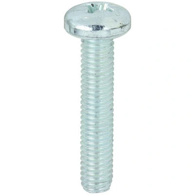 Image of 5x TIMCO Metric Threaded Machine Screws Pz Pan Head Zinc 5025PPM Pack of 100