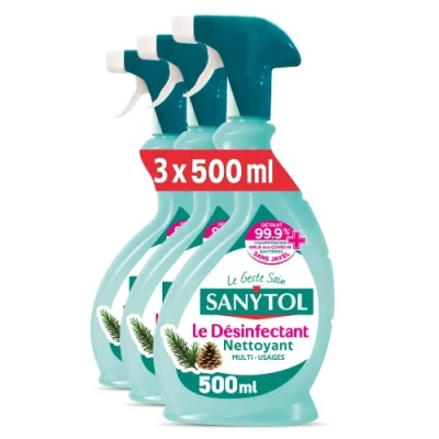 Image of Sanytol Multi Purpose Disinfectant Pine Pack of 3