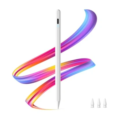Image of Jamjake Stylus Pen for iPad with Palm Rejection, Active Pencil Compatible (2018 2020) Apple Pro/iPad/iPad Mini/iPad Air.