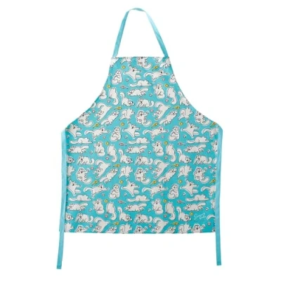 Image of Puckator Cotton Apron Simon&#039;s Cat 2021 Chef Aprons For Cooking Men Secondary School Baking Bakers Gifts Kits Adults Unifrom Clothes Gift Set Catering Equipment