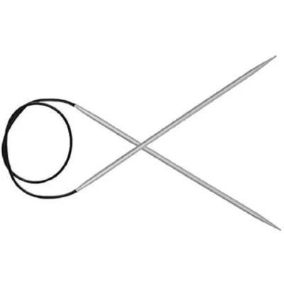 Image of KnitPro Basix Aluminium Circular Needle 60cm 5.50mm 3pcs