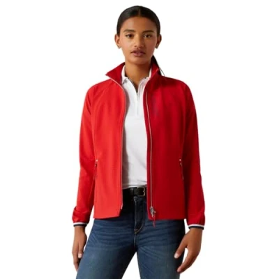 Image of ARIAT Versa Womens Lightweight Team Jacket Red Small