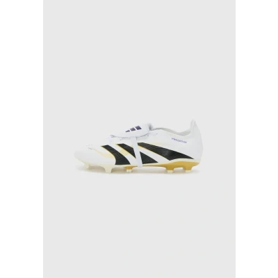 Image of adidas Predator League Fold Over Tongue Firm/Multi Ground Boots, Synthetics Upper, White