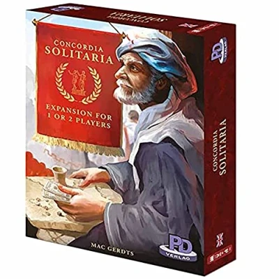 Image of Rio Grande Games: Concordia Solitaria Expansion Strategy Board Game to Ages 14+, 1 2 Players, 60 Min Play, (RGG615)