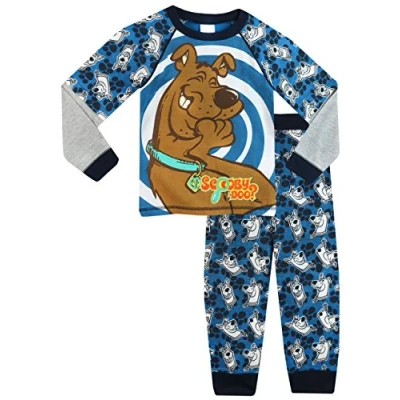 Image of Scooby Doo Boys Pyjamas, Multicoloured, 10 11 Years