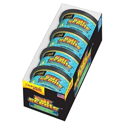 Image of California Scents CCS 402TR Air Freshener,Laguna Breeze (Pack of 4) Long Lasting Refreshing Fragrance, Environmentally Friendly, Light Weight Organic Product Recyclable,