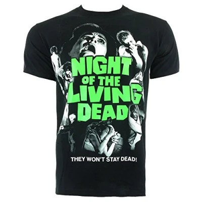 Image of Night Of The Living Dead T Shirt (Black) Small