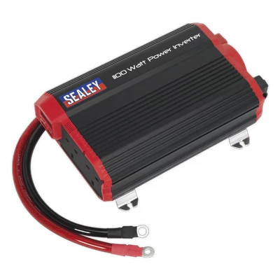 Image of Sealey Power Inverter Modified Sine Wave 1100W 12V DC 230V 50Hz
