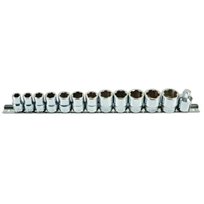 Image of Laser 6834 Socket Set Damaged/Undamaged Nuts 3/8&quot;D 13pc