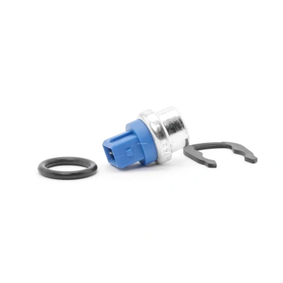 Image of 025906041A, 25906041A Coolant Temperature Sensor FEBI BILSTEIN 34762 blue with retaining spring, seal VOLKSWAGEN: GOLF 3, Scirocco II
