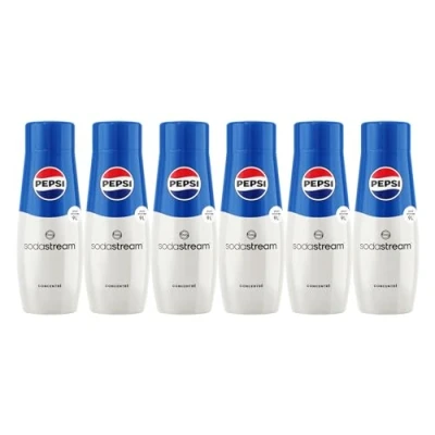 Image of Sodastream Pepsi concentrate, 440 ml, 6 pieces