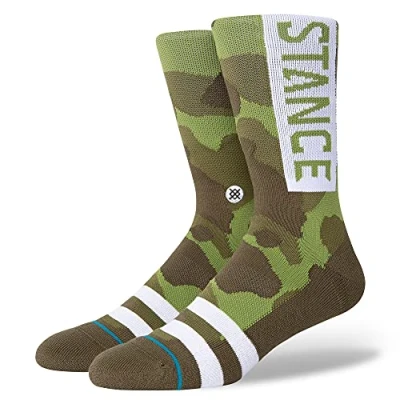 Image of Stance Crew Sock The OG (Camo, Medium)