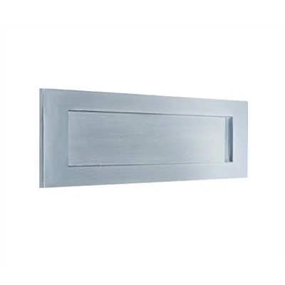Image of Jedo Letter Plate (Satin Chrome, 280mm x 90mm)