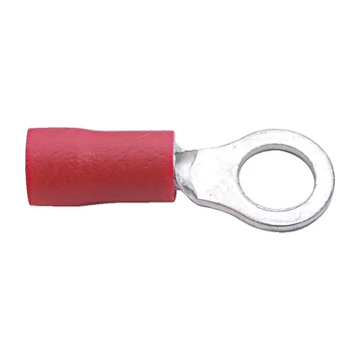 Image of Kennedy 3.70mm Ring Terminal, Pack of 100 Red