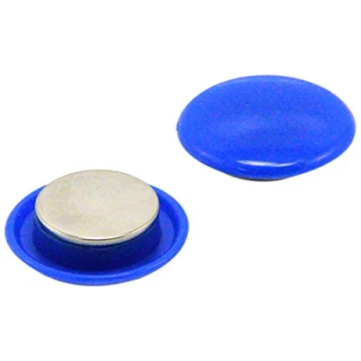 Image of FIRST4MAGNETS F4M40ND2 Blue 2 Power Notice Board/Planning Magnet (40mm Dia x 11mm high) (Pack of 2), Set Pieces