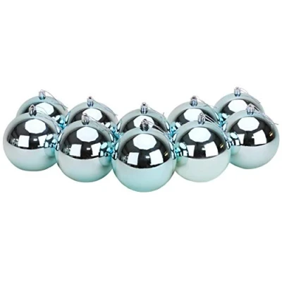 Image of Christmas Concepts® 10 Extra Large 100mm Baubles Tree (Ice Blue)
