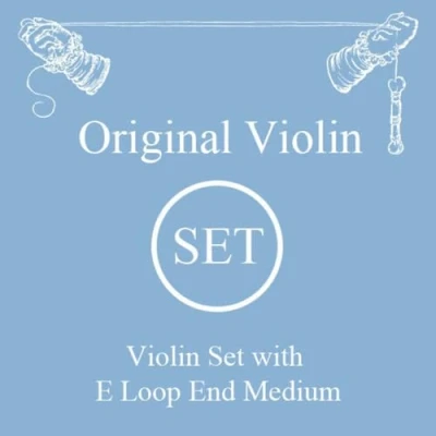 Image of Larsen Violin Strings Original Synthetic,Fibre Core Set with loop medium