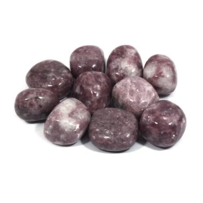 Image of CrystalAge Lepidolite Tumble Stone (20 25mm) Pack of 5