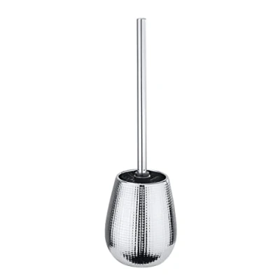 Image of WENKO 22013100 Toilet brush Dakar Ceramic, 12.6 x 42 cm, Chrome