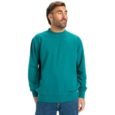 Image of Quiksilver Fleece top SALT WATER CREW Men Blue S