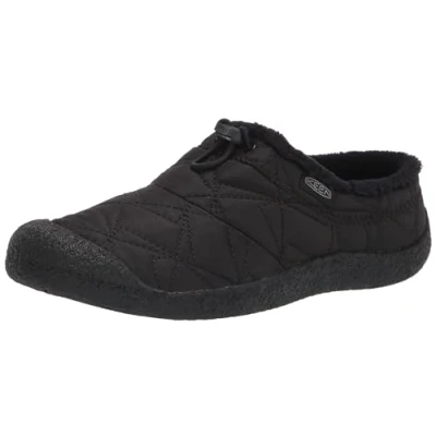 Image of KEEN Women&#039;s Howser 3 Slide Slipper, Black/Black, 5 UK