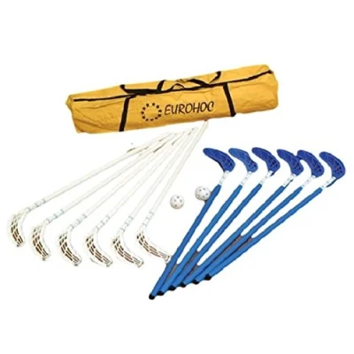 Image of Eurohoc Club Senior Field Hockey Sticks Pucks Balls &amp; Bag Set