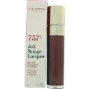Image of Clarins Joli Rouge Lacquer Lipstick 3.5g 757 Nude Brick