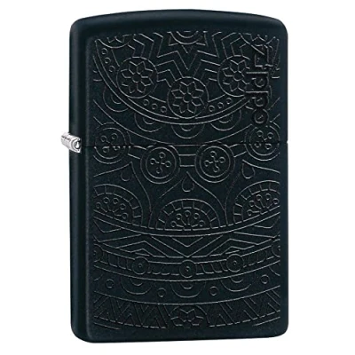 Image of Zippo Pocket Lighter, Other, Black, One Size