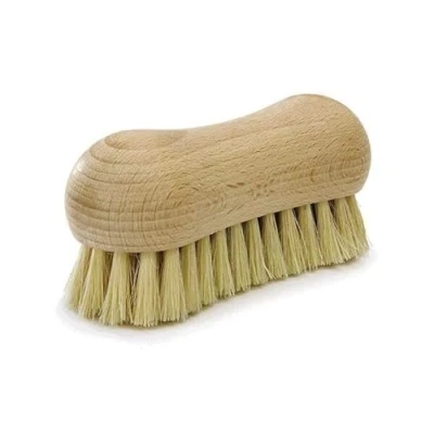 Image of Valet Scrubbing Brush Plant Fibre Bristles 15 x 7cm