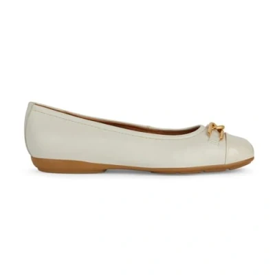 Image of Geox Women&#039;s D Annytah A Ballet Flat, Lt Sand, 3 UK