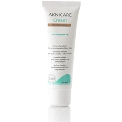 Image of aknicare cream teint clair color for acne prone skin 50 ml