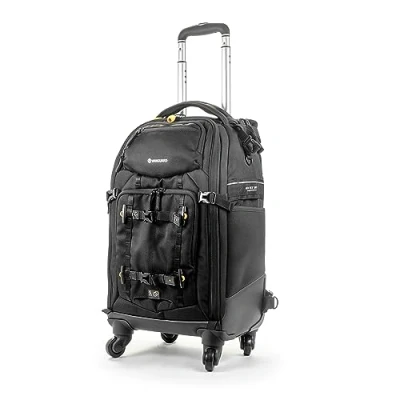 Image of Vanguard ALTA FLY 58T Rolling Camera Bag and Backpack Black