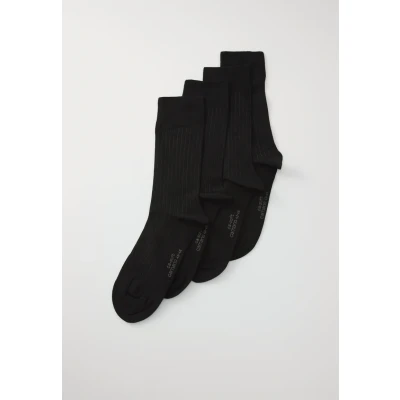 Image of Camano Men&#039;s Online ca Soft Shadow Stripes Socks 4er Pack, Black, 43/46