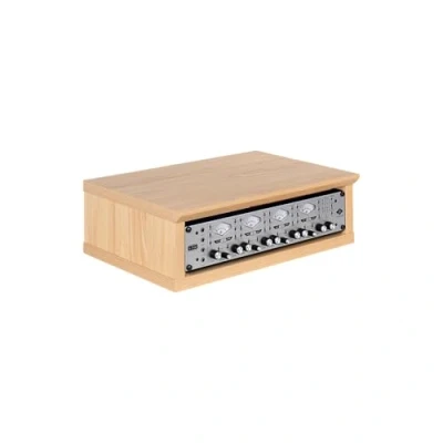 Image of Gator Frameworks Elite Furniture Series 2U Desktop Studio Rack in Natural Maple Matte Finish (GFW ELITERK MPL)
