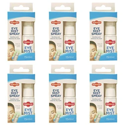 Image of 4 Pack Eye Spray for Dry and Irritated Eyes Instant Relief from Dry, Tired Itchy Refreshing &amp; Soothing Mist Long Lasting Protection Treatment of