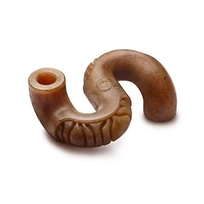 Image of Benebone Tripe Bone Indestructible Dog Chew Toy For Aggressive Chewers, Long Lasting Tough Boredom Breaker Dogs, Real Beef Flavour, Medium Made in the USA